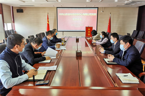 省科技咨询中心有限公司党支部召开党员大会
