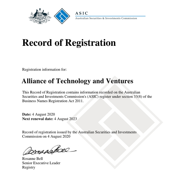 山科控股推动中澳科创联盟在澳洲成功注册落地