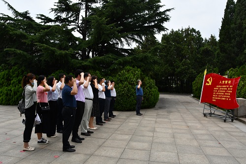 公司党支部与省科协办公室党支部组织党史学习教育联合主题党日活动