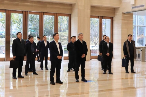 中铁十四局一行到山东科创调研交流