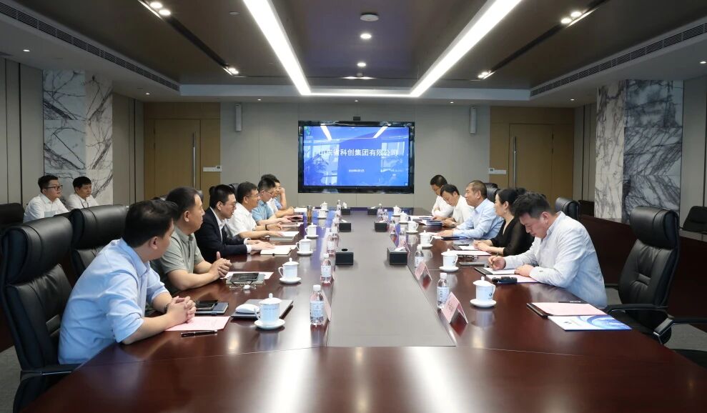 阿曼华侨华人联合会一行到山东科创调研交流